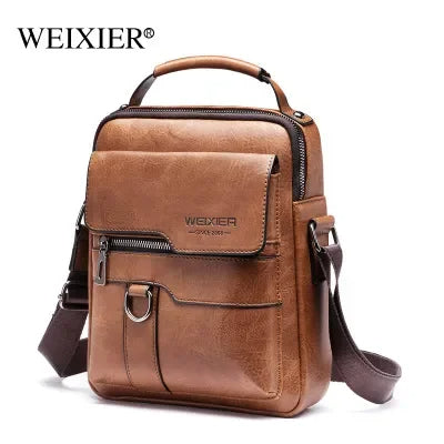 Men's Messenger Bag PU Leather